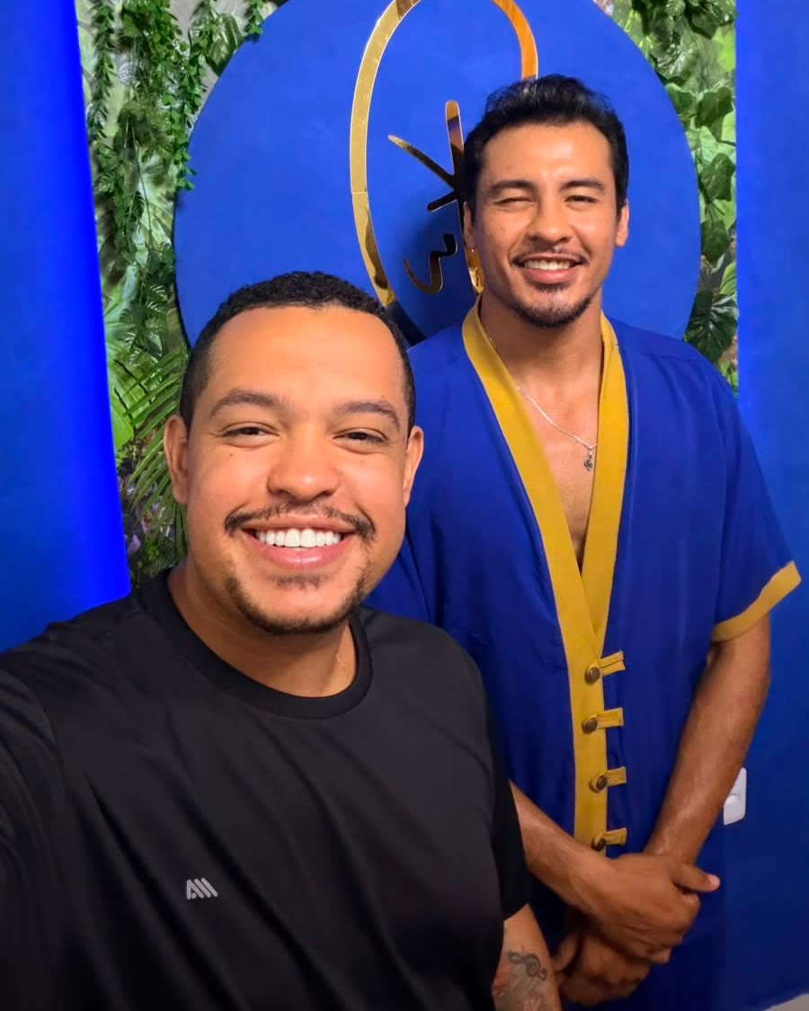 Oséas Junior com o cantor Weslley Ferreira